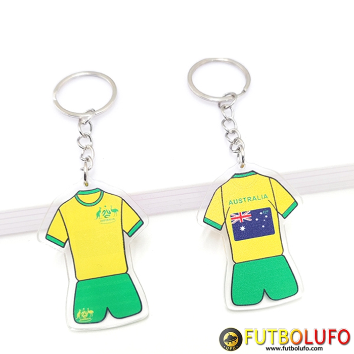 Nueva Titular de la clave Copa Del Mundo 2022 Australia Amarillo/Verde