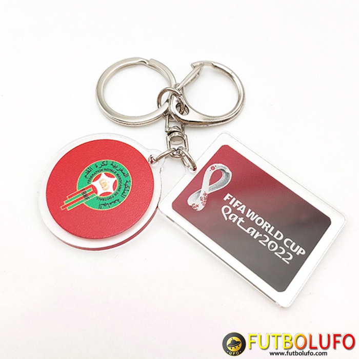 Nouvelle Titular de la clave Copa Del Mundo 2022 Marruecos Rojo
