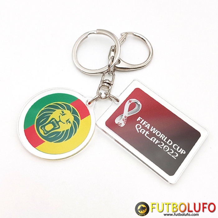 Nouvelle Titular de la clave Copa Del Mundo 2022 Camerún Verde/Rojo/Amarillo