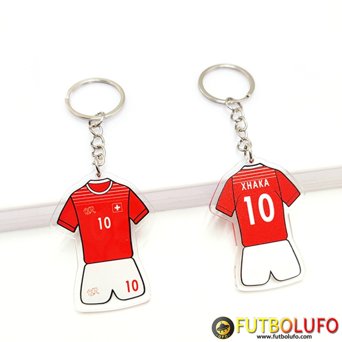 Nueva Titular de la clave Copa Del Mundo 2022 Suiza (XHAKA) Rojo
