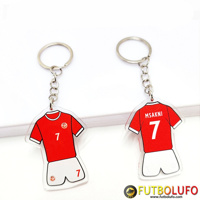Nueva Titular de la clave Copa Del Mundo 2022 Túnez (MSAKNI) Rojo