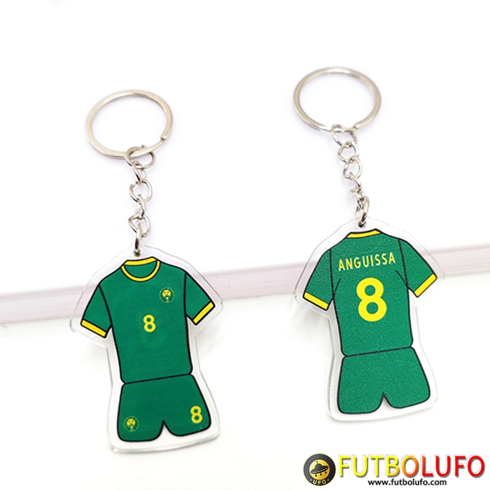 Nueva Titular de la clave Copa Del Mundo 2022 Camerún (ANGUISSA) Verde