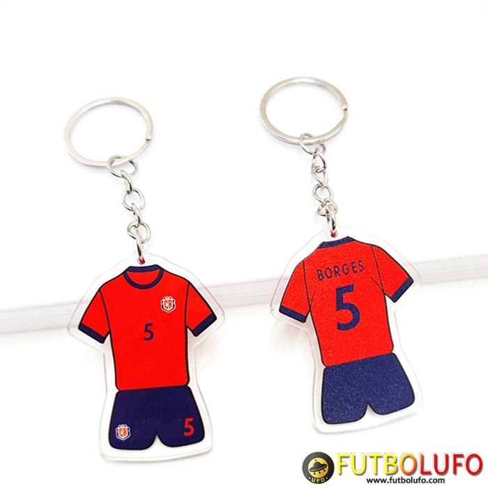 Nueva Titular de la clave Copa Del Mundo 2022 Costa Rica (BORGES) Rojo/Azul