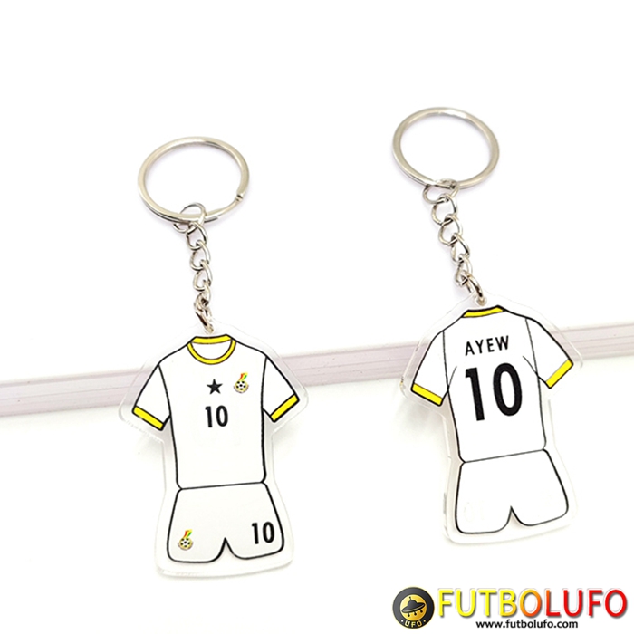 Nueva Titular de la clave Copa Del Mundo 2022 Ghana (AYEW) Blanco