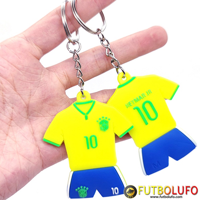 Nouvelle Titular de la clave Copa Del Mundo 2022 Brasil (NEYMAR JR) Amarillo