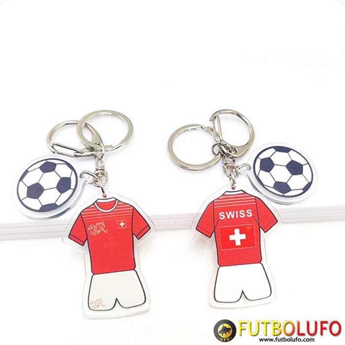 Nueva Titular de la clave futbol Copa Del Mundo 2022 Suiza Rojo