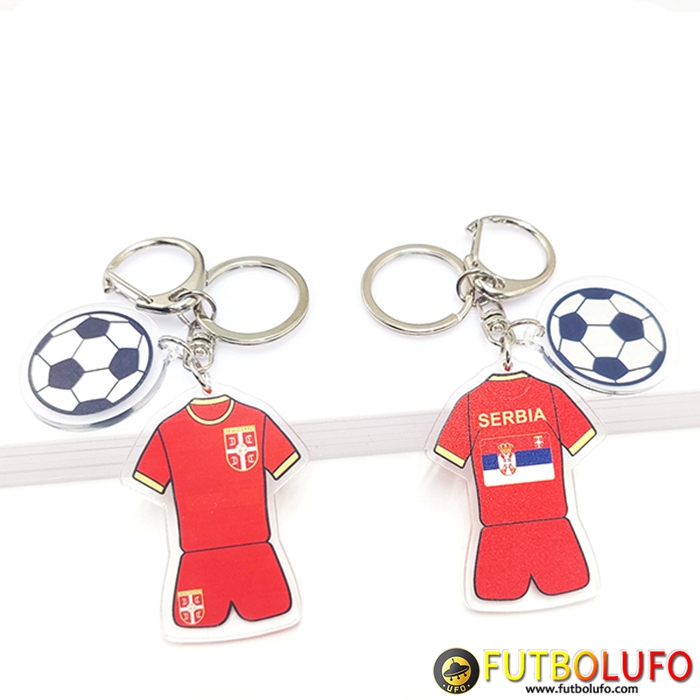 Nueva Titular de la clave futbol Copa Del Mundo 2022 Serbia Rojo