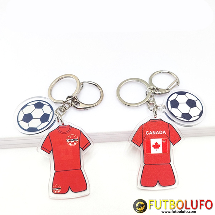 Nueva Titular de la clave futbol Copa Del Mundo 2022 Canada Rojo