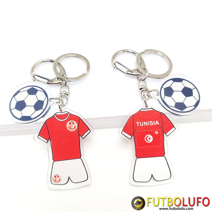Nueva Titular de la clave futbol Copa Del Mundo 2022 Túnez Rojo