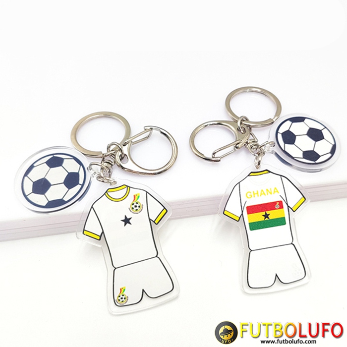 Nueva Titular de la clave futbol Copa Del Mundo 2022 Ghana Blanco