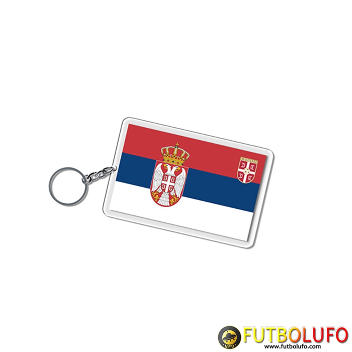 Nueva Titular de la clave Carré Copa Del Mundo 2022 Serbia Rojo/Blanco/Azul