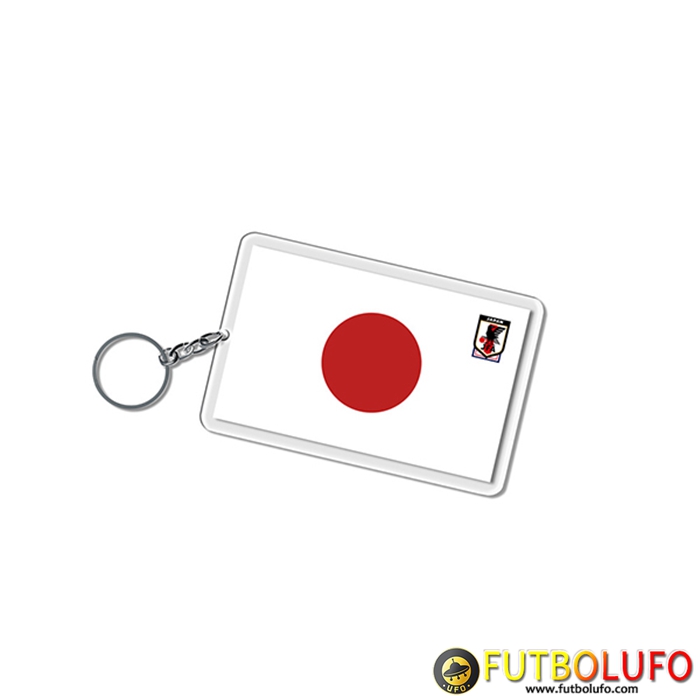 Nueva Titular de la clave Carré Copa Del Mundo 2022 Japon Blanco/Rojo