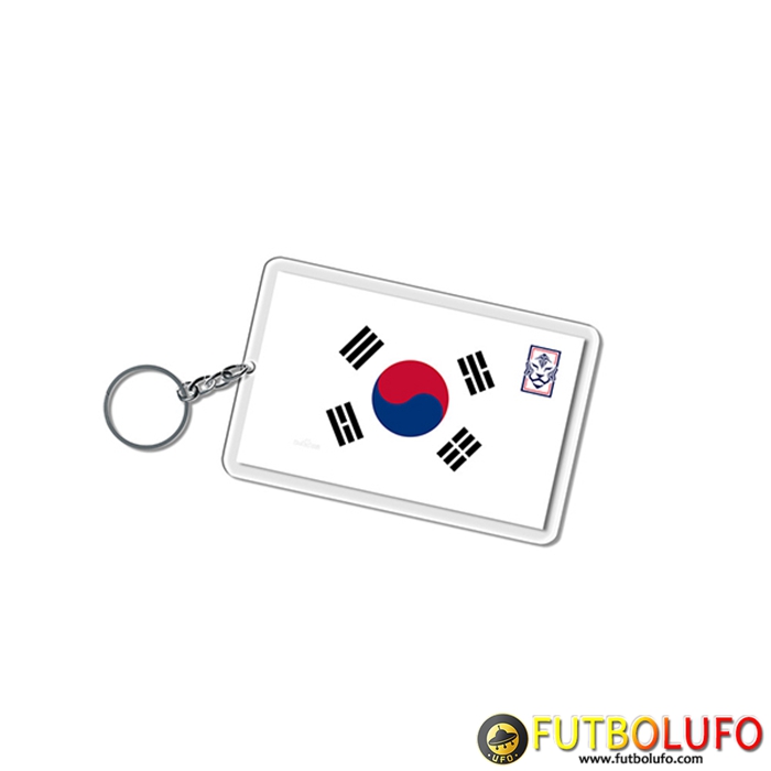 Nueva Titular de la clave Carré Copa Del Mundo 2022 Corea Blanco