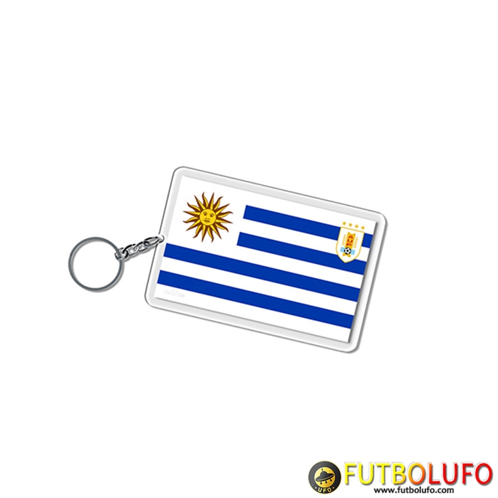 Nueva Titular de la clave Carré Copa Del Mundo 2022 Uruguay Blanco/Azul