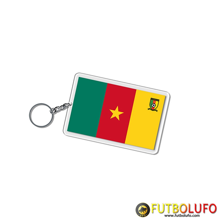 Nueva Titular de la clave Carré Copa Del Mundo 2022 Camerún Verde/Rojo/Amarillo
