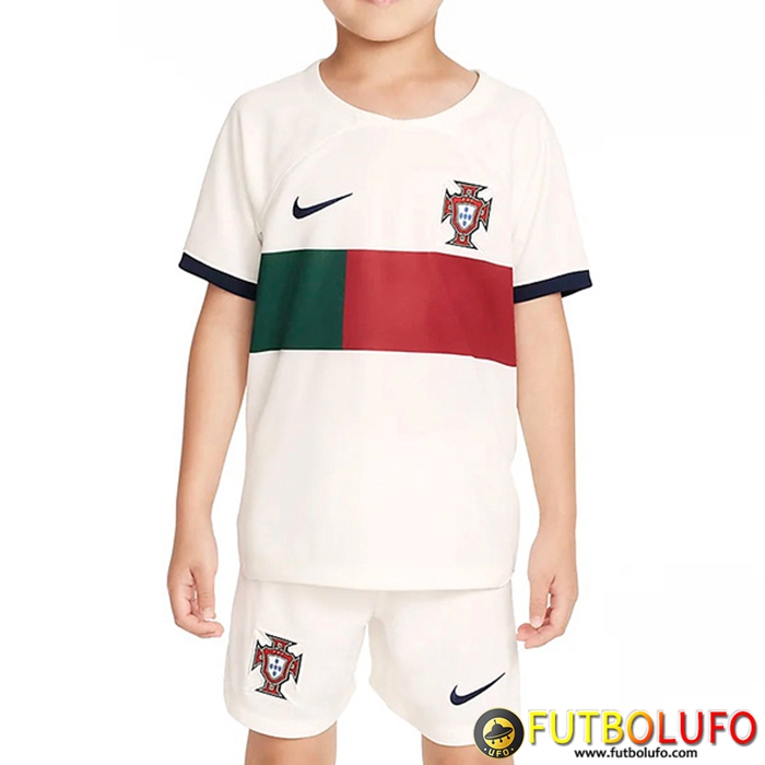Camisetas De Futbol Portugal Ninos Segunda Copa Del Mundo 2022