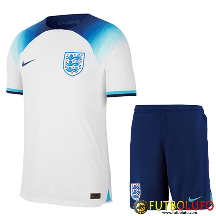 Camisetas De Futbol Inglaterra Ninos Primera Copa Del Mundo 2022