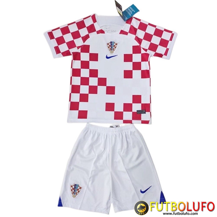 Camisetas De Futbol Croacia Ninos Primera Copa Del Mundo 2022