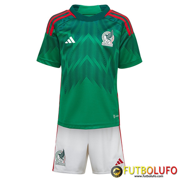 Camisetas De Futbol México Ninos Primera Copa Del Mundo 2022