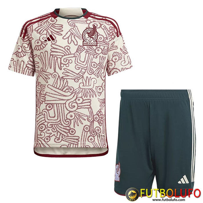 Camisetas De Futbol México Ninos Segunda Copa Del Mundo 2022