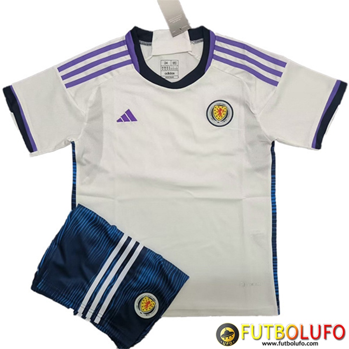 Camisetas De Futbol Escocia Ninos Segunda Copa Del Mundo 2022