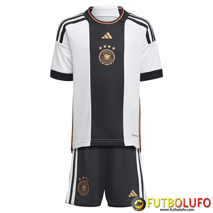 Camisetas De Futbol Alemania Ninos Primera Copa Del Mundo 2022