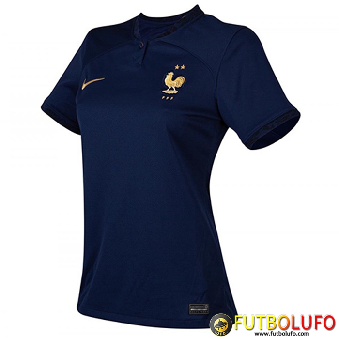 Camisetas De Futbol Francia Mujer Primera Copa Del Mundo 2022