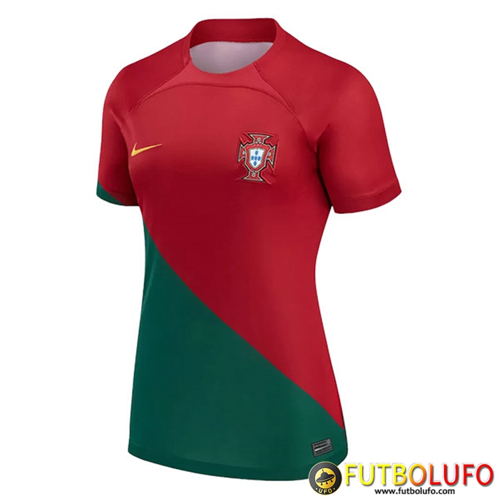 Camisetas De Futbol Portugal Mujer Primera Copa Del Mundo 2022