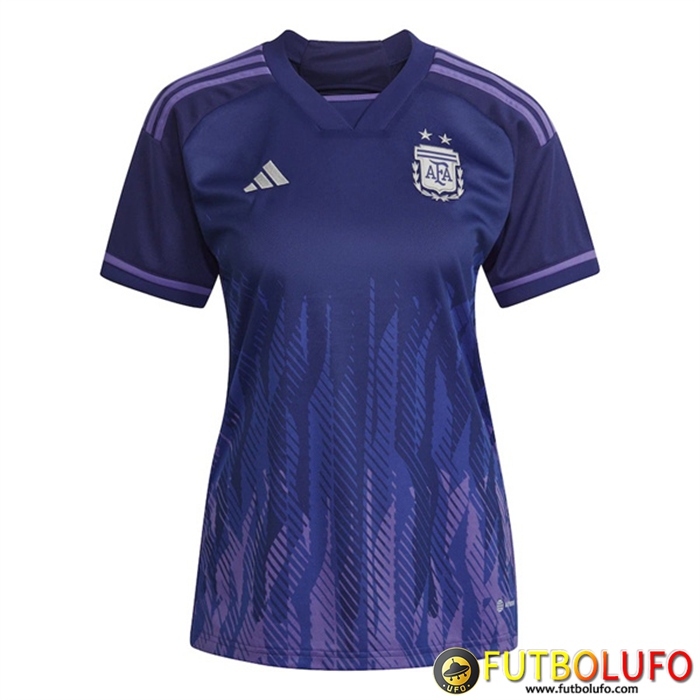 Camisetas De Futbol Argentina Mujer Segunda Copa Del Mundo 2022