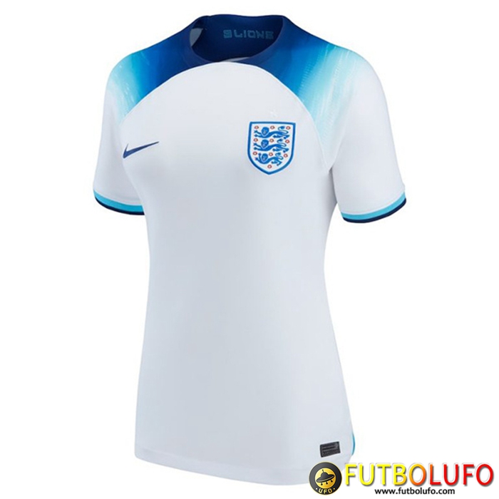 Camisetas De Futbol Inglaterra Mujer Primera Copa Del Mundo 2022