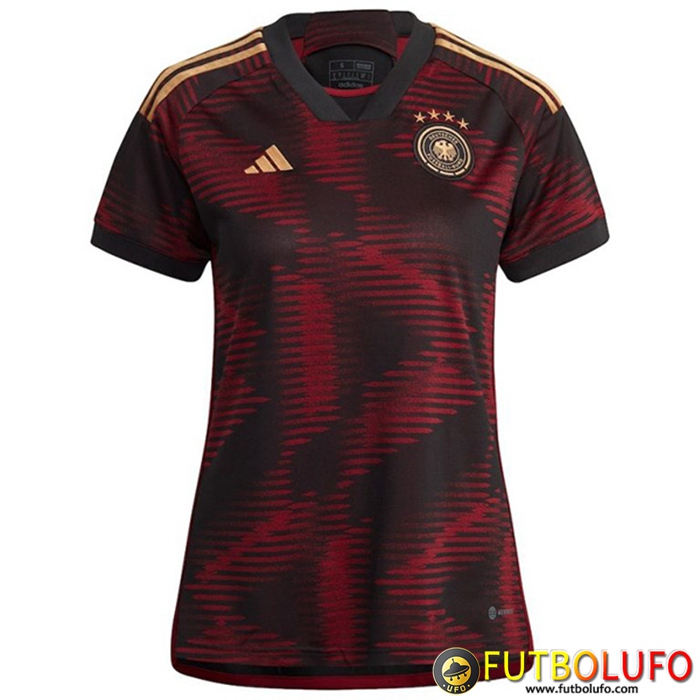 Camisetas De Futbol Alemania Mujer Segunda Copa Del Mundo 2022
