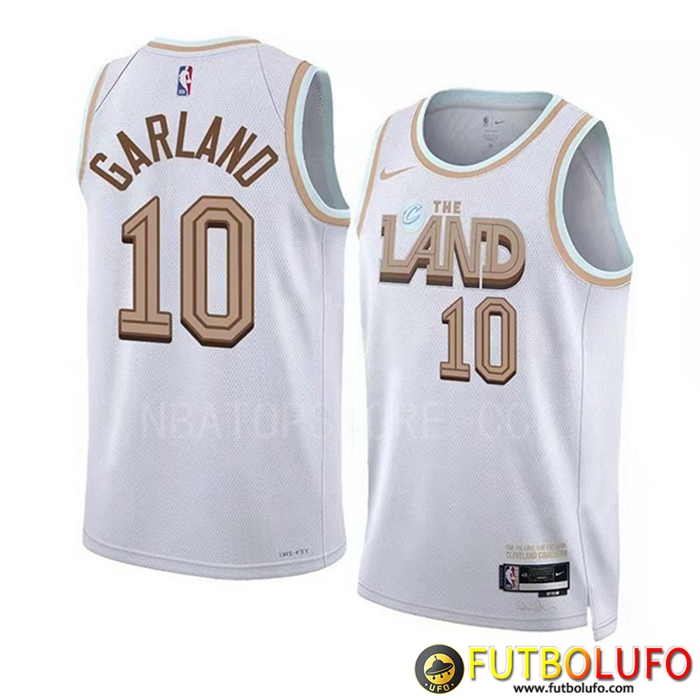 Camisetas Cleveland Cavaliers (GARLAND #10) 2022/23 Blanco