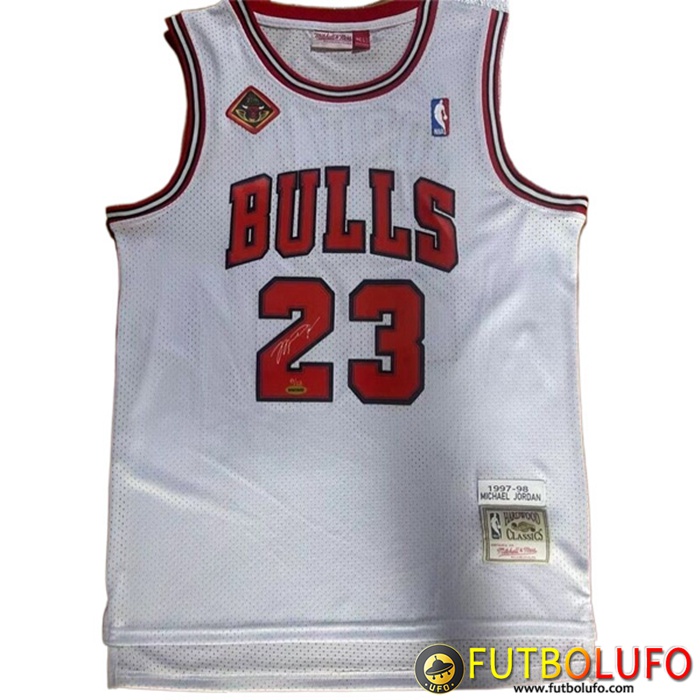 Camisetas Chicago Bulls (JORDAN #23) 2022/23 Blanco