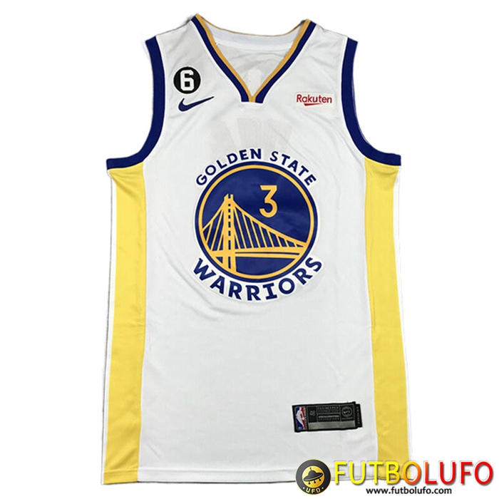 Camisetas Golden State Warriors (POOLE #3) 2022/23 Blanco