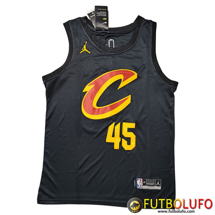 Camisetas Cleveland Cavaliers (MITCHELL #45) 2022/23 Negro