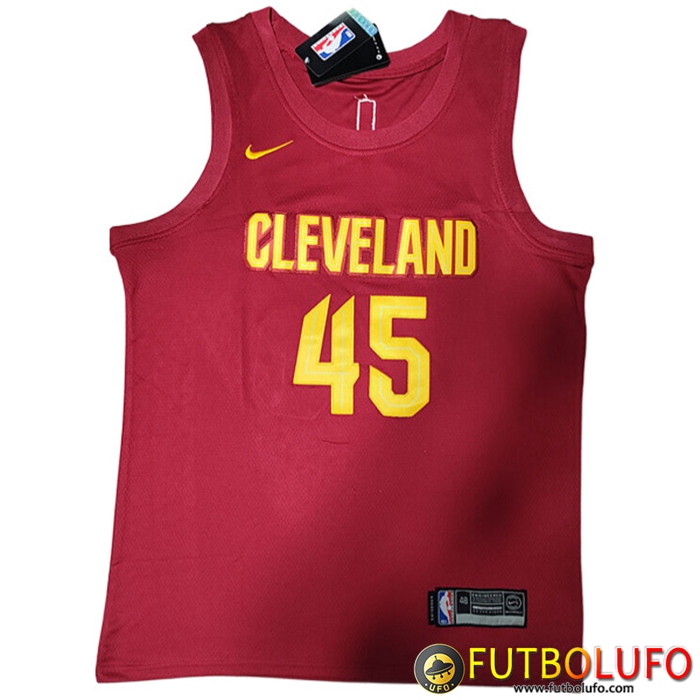 Camisetas Cleveland Cavaliers (MITCHELL #45) 2022/23 Rojo