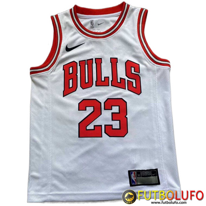 Camisetas Chicago Bulls (JORDAN #23) 2022/23 Blanco
