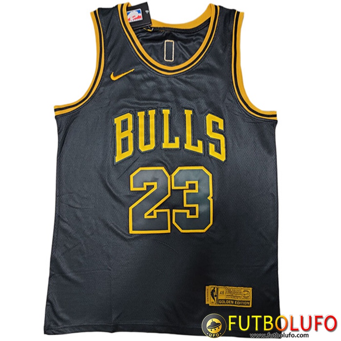 Camisetas Chicago Bulls (JORDAN #23) 2022/23 Negro