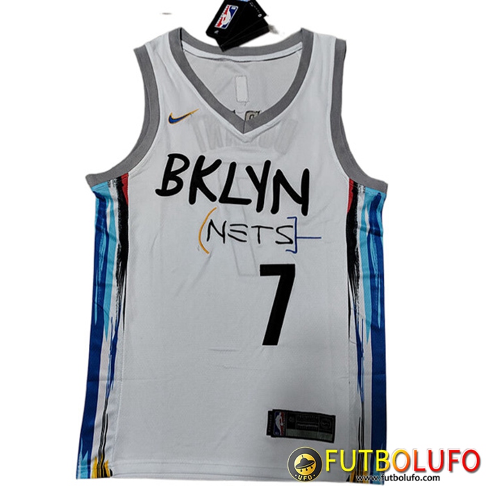 Camisetas Brooklyn Nets (DURANT #7) 2022/23 Rojo
