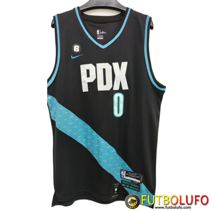 Camisetas Portland Trail Blazers (LILLARD #0) 2022/23 Rojo