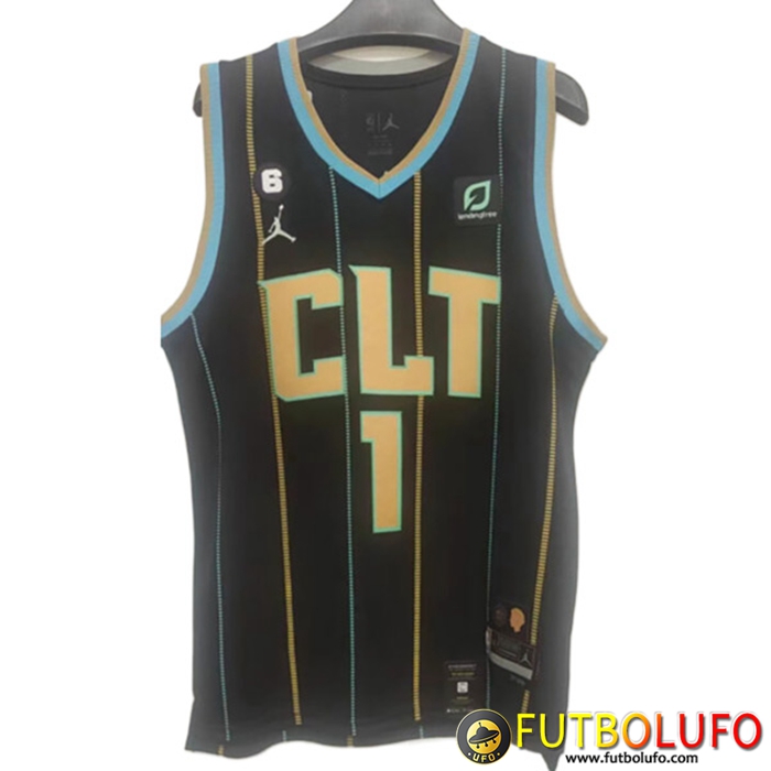 Camisetas Charlotte Hornets (BALL #1) 2022/23 Rojo