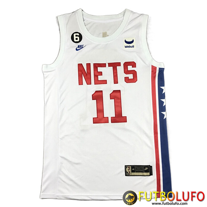 Camisetas Brooklyn Nets (IRVING #11) 2022/23 Blanco