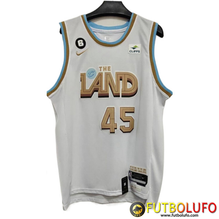 Camisetas Cleveland Cavaliers (MITCHELL #45) 2022/23 Blanco