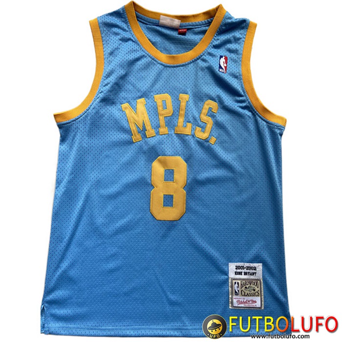Camisetas Los Angeles Lakers (BRYANT #8) 2022/23 Azul
