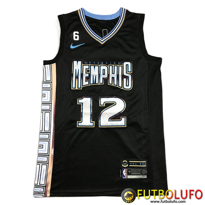 Camisetas Memphis Grizzlies (BRYANT #12) 2022/23 Negro