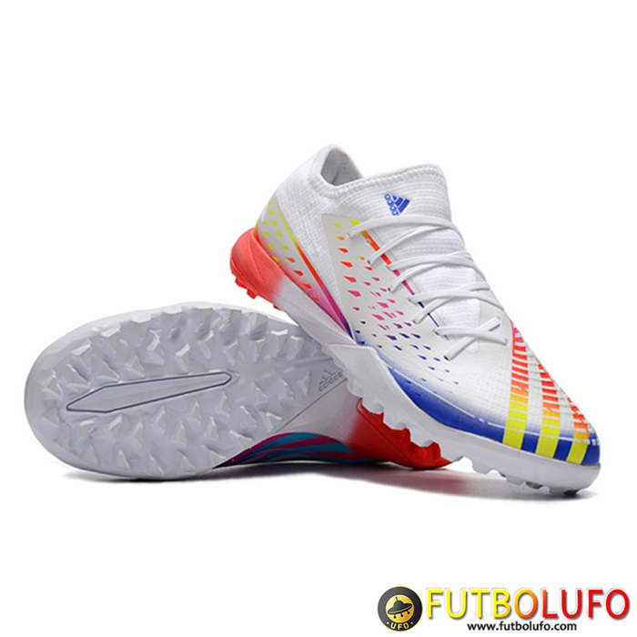 Adidas Botas De Fútbol Predator Edge.3 Low TF Blanco -02