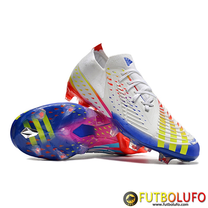 Adidas Botas De Fútbol Predator FIFA World Cup Qatar 2022 Edge+ FG Blanco -03