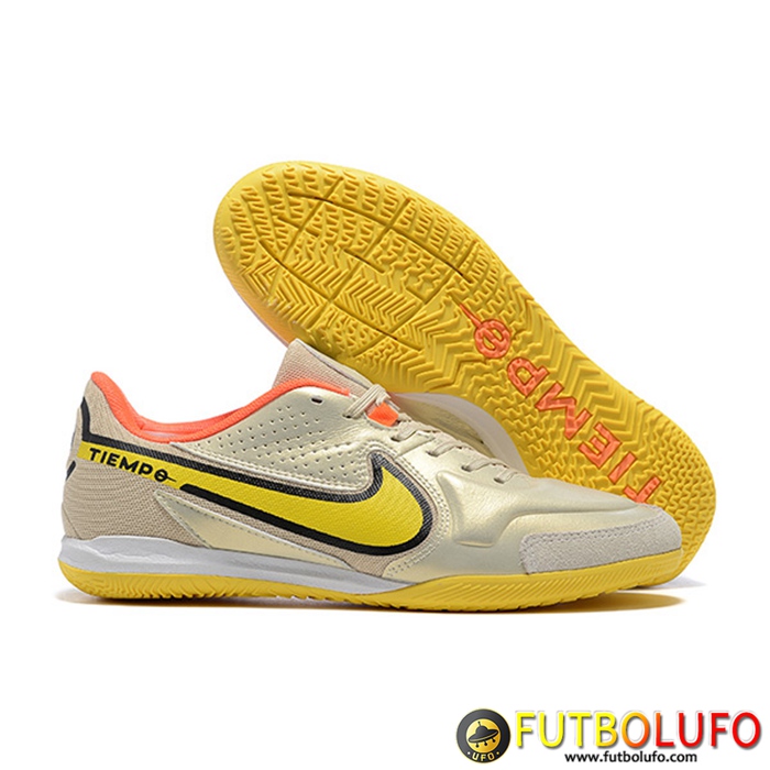 Nike Botas De Fútbol Tiempo Legend 9 TF Dorado