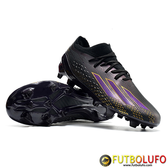 Adidas Botas De Fútbol X Speedportal .1 2022 World Cup Boots FG Negro/Violeta
