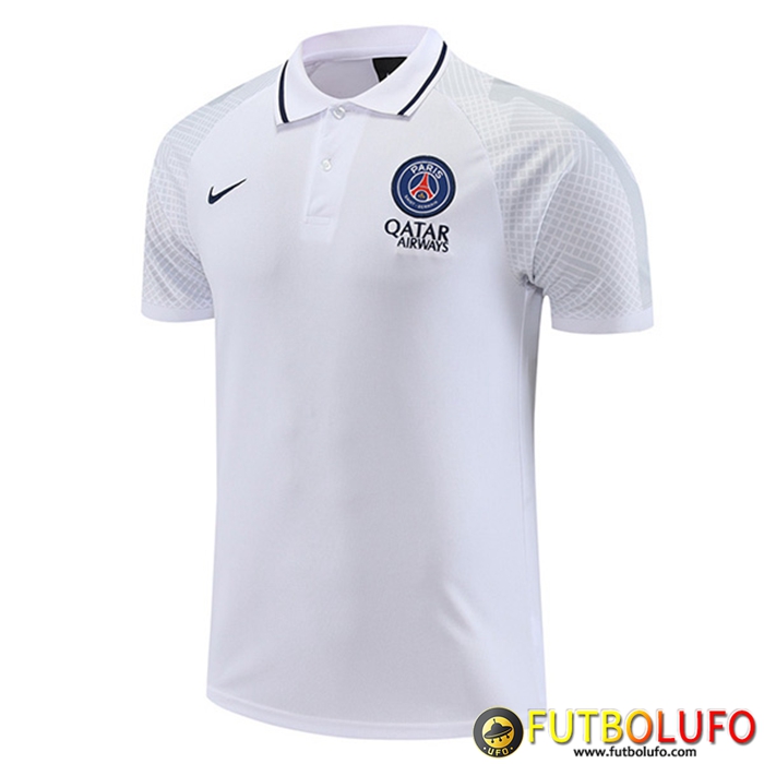 Camiseta Polo PSG Blanco 2022/2023 -02